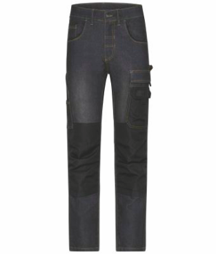 Workwear Stretch Jeans JN 875 black denim (Bild für) Workwear Stretch Jeans JN 875 black denim